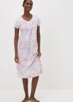 Multi Coloured Floral Patchwork Nightie