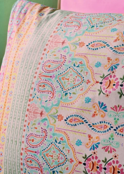 Multicolour Bright Geo Print Duvet Set