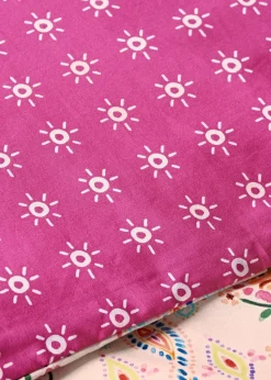 Multicolour Bright Geo Print Duvet Set