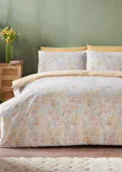 Multicolour Floral Patchwork Duvet Set