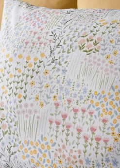 Multicolour Floral Patchwork Duvet Set