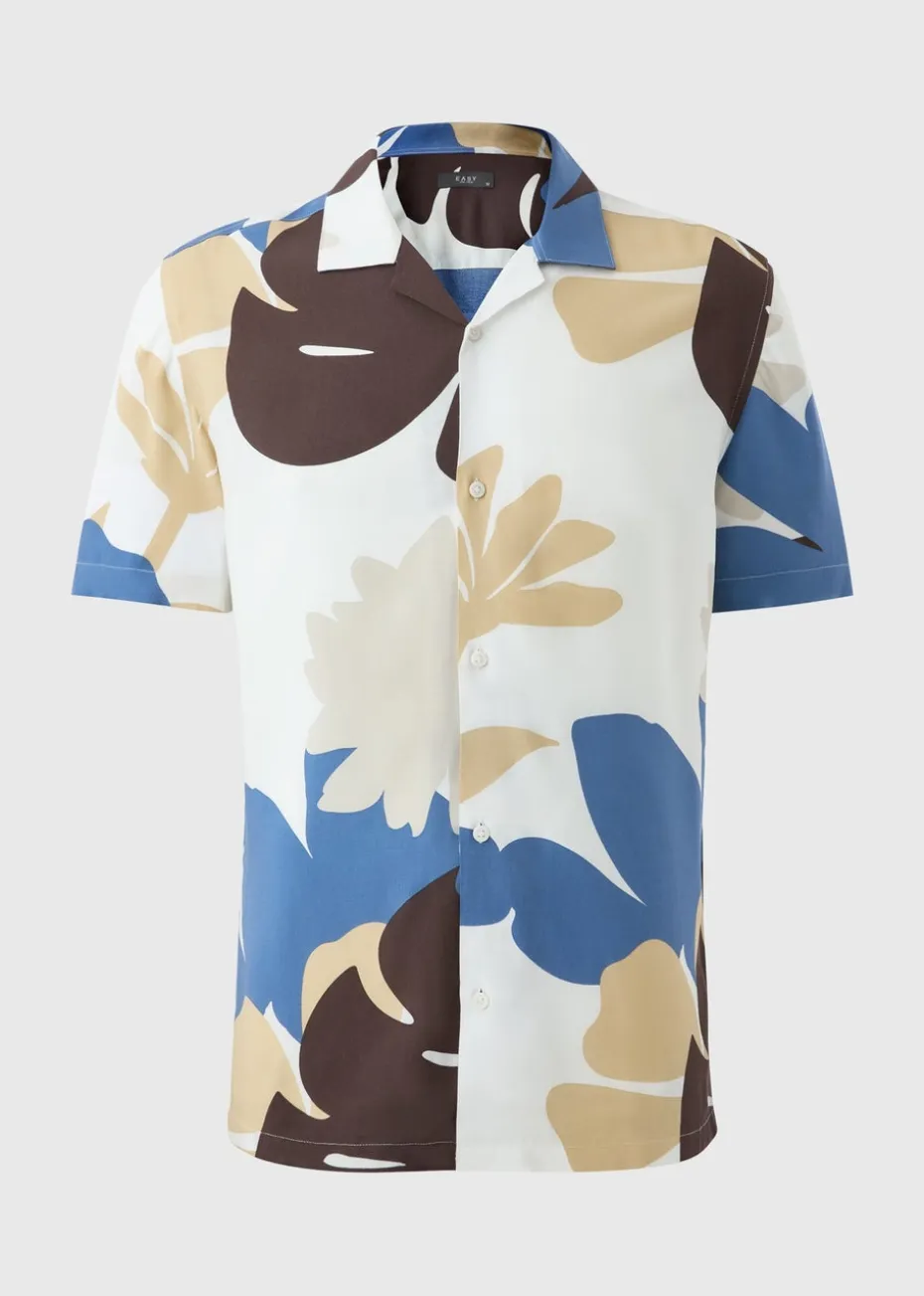 Multicolour Floral Smart Oversized Shirt