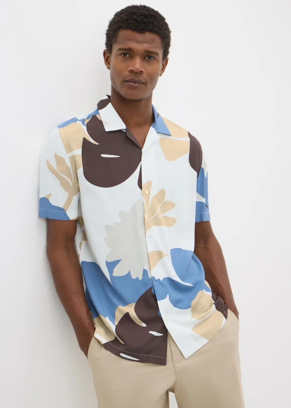 Multicolour Floral Smart Oversized Shirt