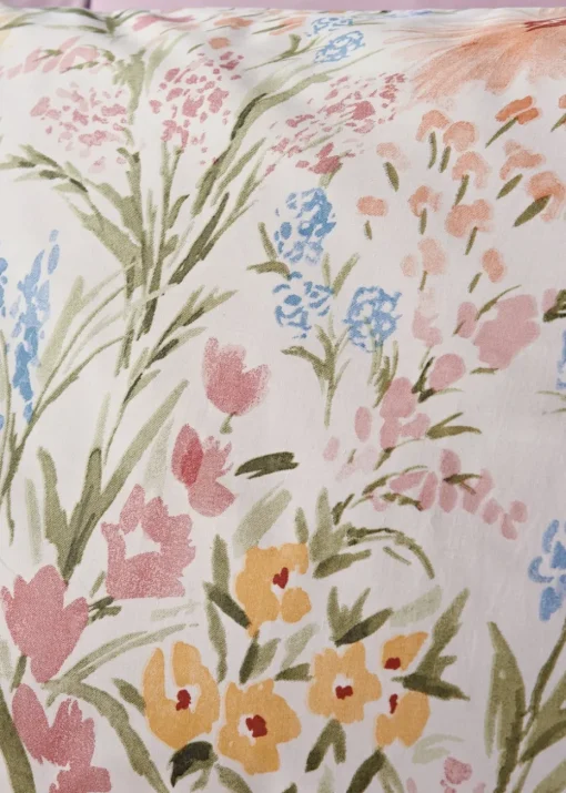 Multicolour Meadow Floral Duvet Set