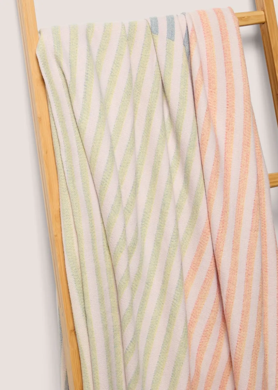 Multicolour Stripe Throw