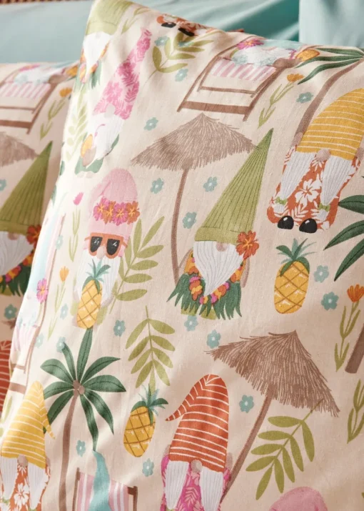 Multicolour Summer Gonks Duvet Set