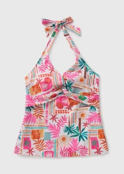 Multicolour Summer Print Tankini