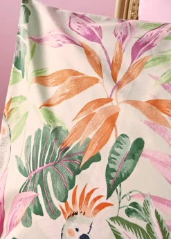 Multicolour Tropical Parrot Duvet Set