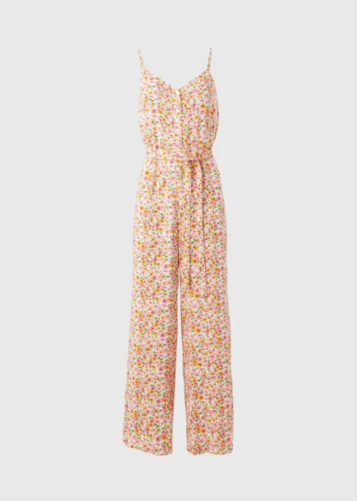 Multicoloured Ditsy Floral Jumpsuit