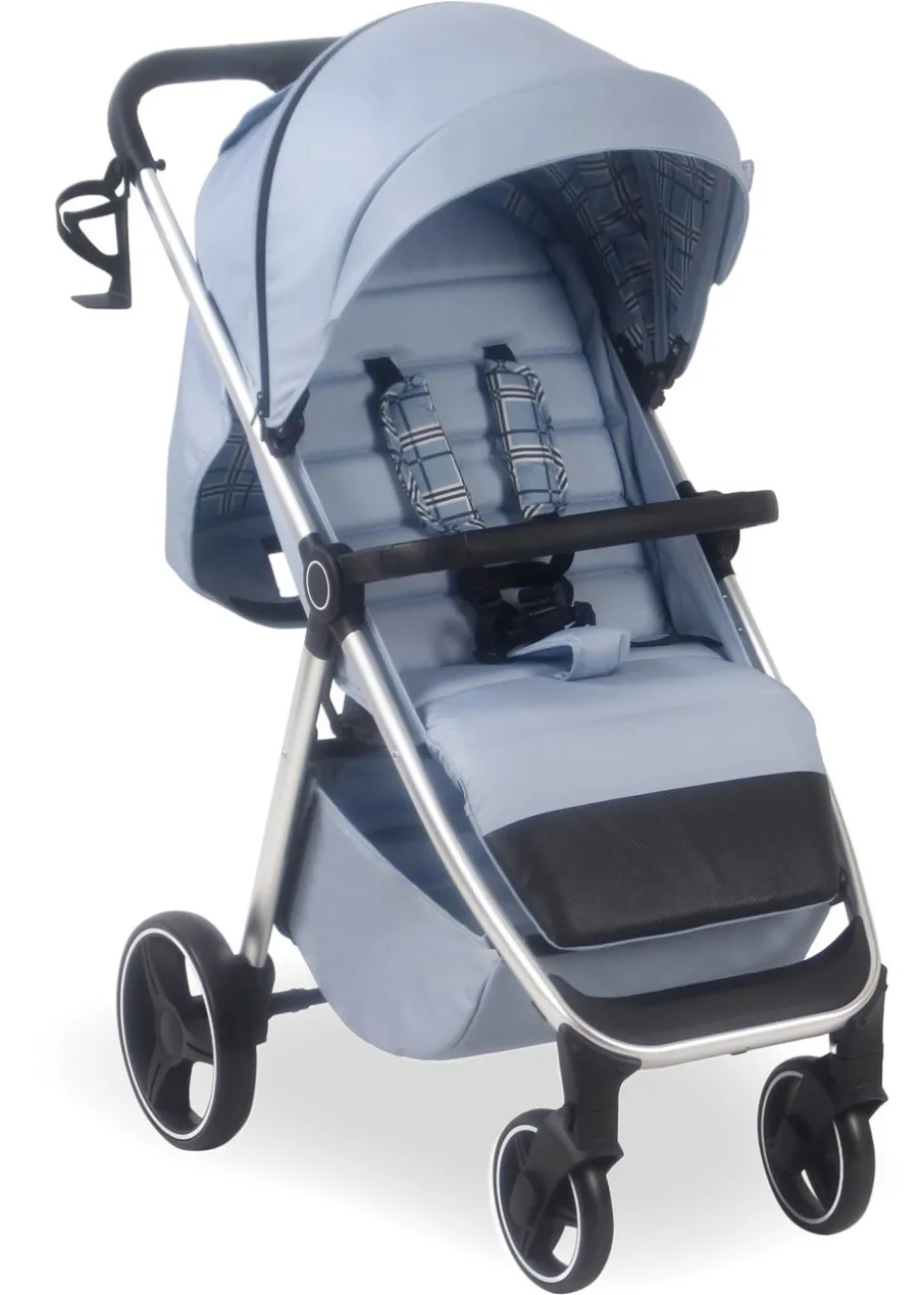 My Babiie Blue Plaid Dani Dyer Pushchair