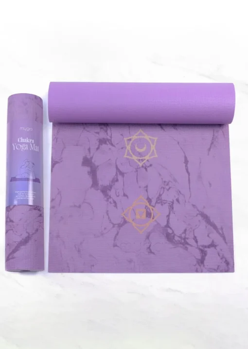 Myga Purple Chakra Yoga Mat
