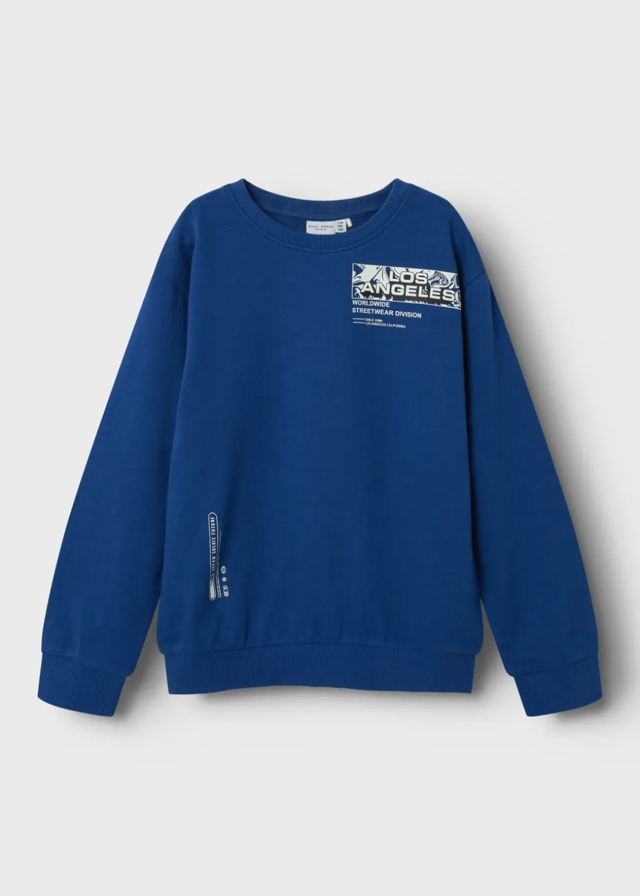 Name It Blue Los Angeles Sweatshirt (6-12yrs)