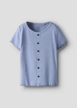 Name It Blue Spot Top (6-12yrs)