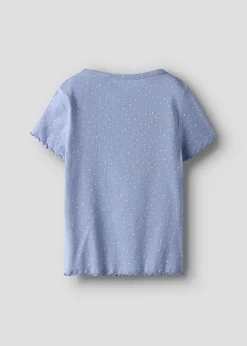 Name It Blue Spot Top (6-12yrs)