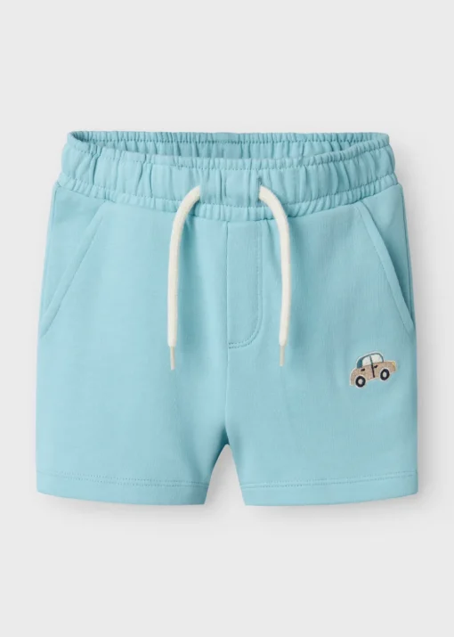 Name It Boys Blue Car Shorts (9mths-5yrs)