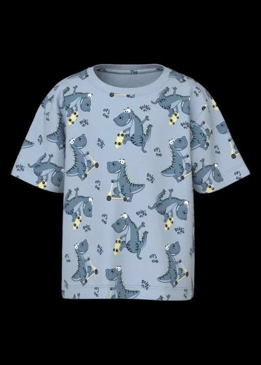 Name It Boys Blue Dino T-Shirt