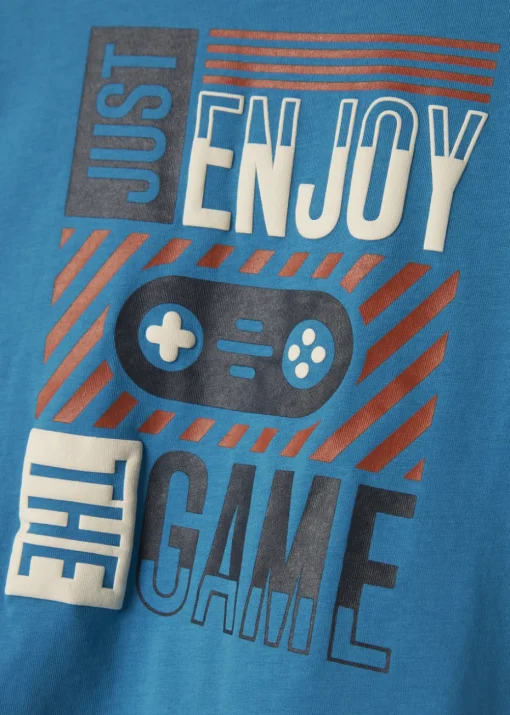 Name It Boys Blue Game T-Shirt (9mths-5yrs)