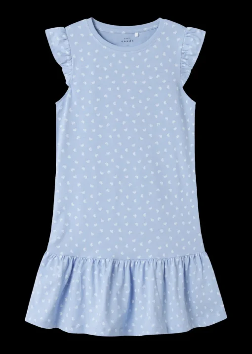 Name It Girls Blue Shell Dress (7-12yrs)