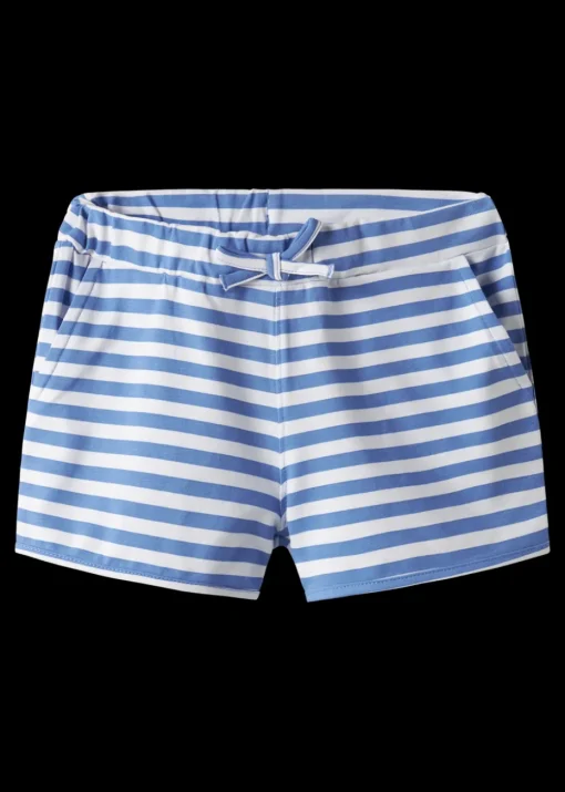 Name It Girls Blue Stripe Shorts (9mths-5yrs)