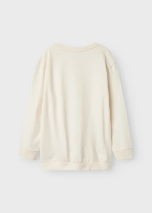 Name It Girls Cream Barria Sweatshirt (6-14yrs)