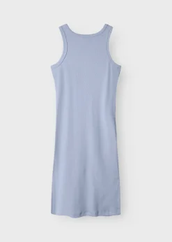 Name It Girls Lilac Ribbed Dress (7-12yrs)