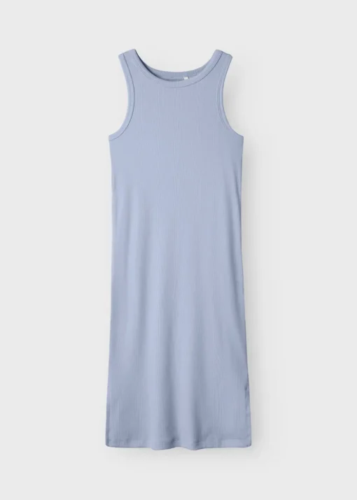 Name It Girls Lilac Ribbed Dress (7-12yrs)