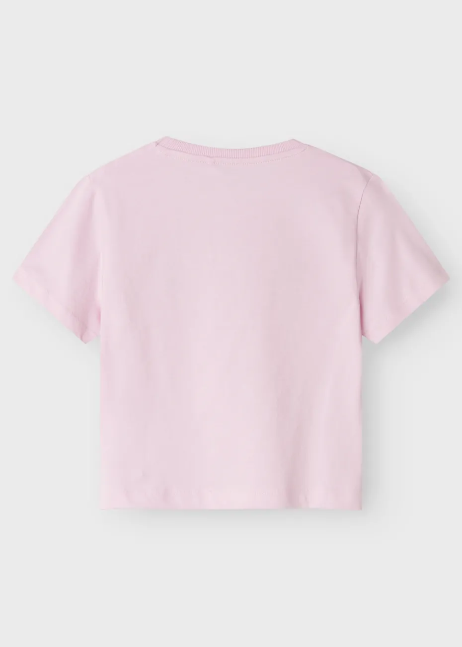 Name It Girls Pink Betria T-Shirt (9mths-5yrs)