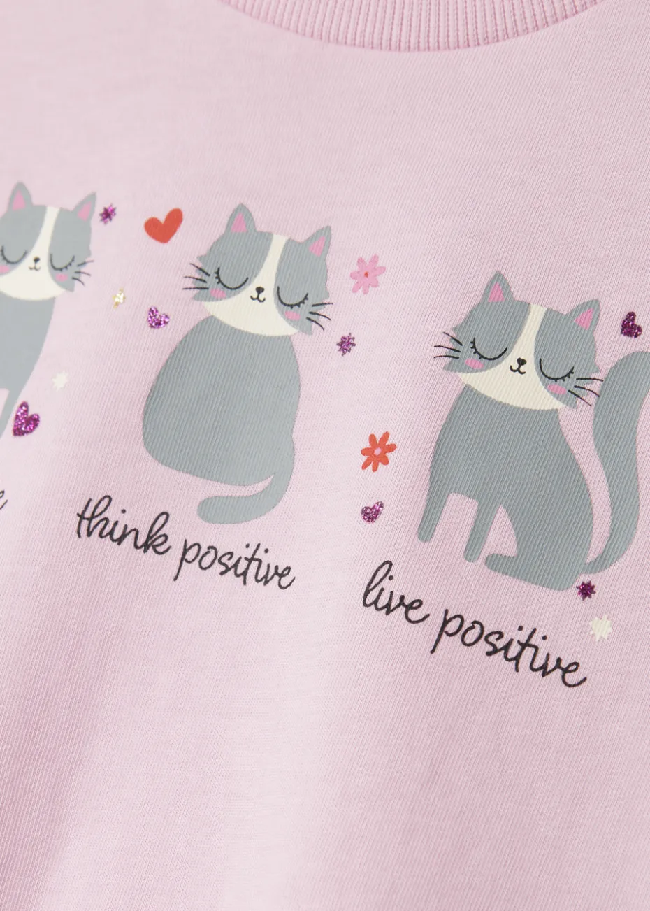 Name It Girls Pink Betria T-Shirt (9mths-5yrs)