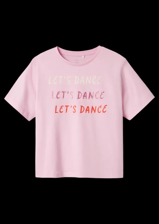 Name It Girls Pink Dance T-Shirt (6-12yrs)