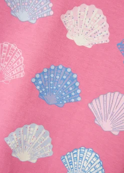 Name It Girls Pink Shell T-Shirt (9mths-5yrs)