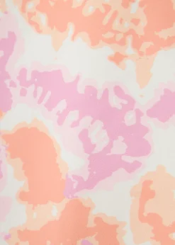 Name It Girls Pink Tie Dye Swimsuit (9mths-8yrs)