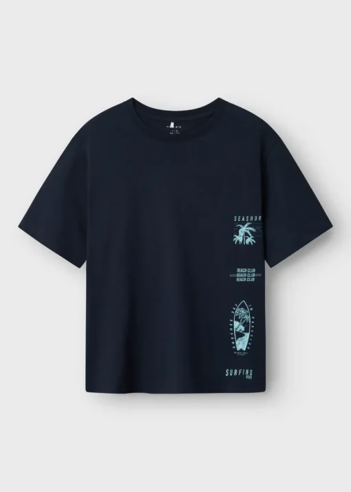 Name It Navy Surf T-Shirt (6-12yrs)