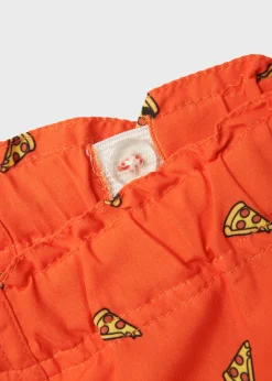 Name It Orange Pizza Swim Shorts (9mths-5yrs)