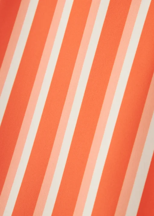 Name It Orange Stripe Swimsuit (5-12yrs)