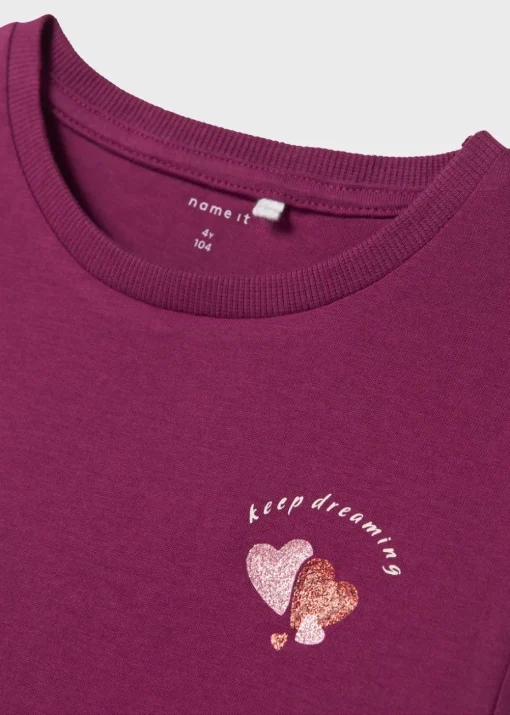 Name It Purple Keep Dreaming T-Shirt