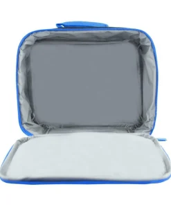 NASA Space Astronaut Kids School Zipped Compartment Black Lunch Box