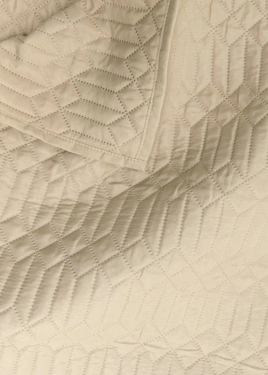 Natural Geo Pinsonic Bedspread (235cm x 235cm)