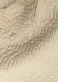 Natural Geo Pinsonic Bedspread (235cm x 235cm)