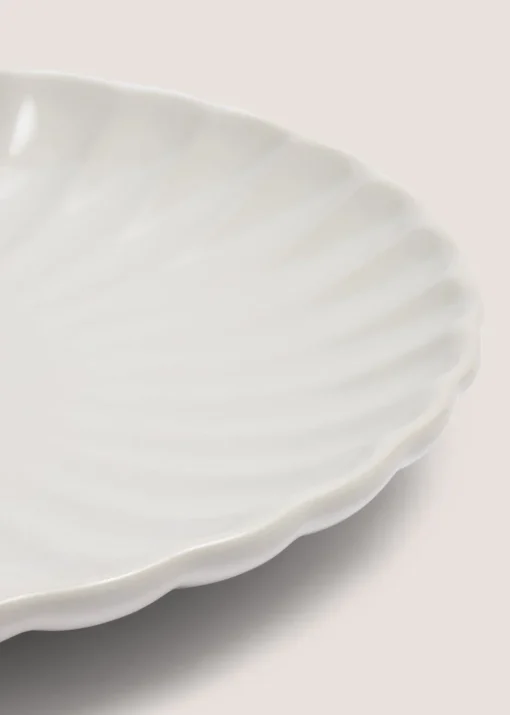 Natural Scalloped Side Plate