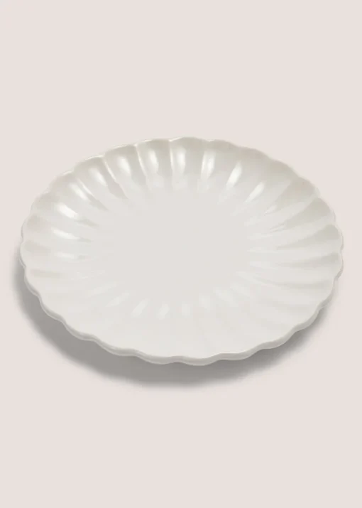 Natural Scalloped Side Plate