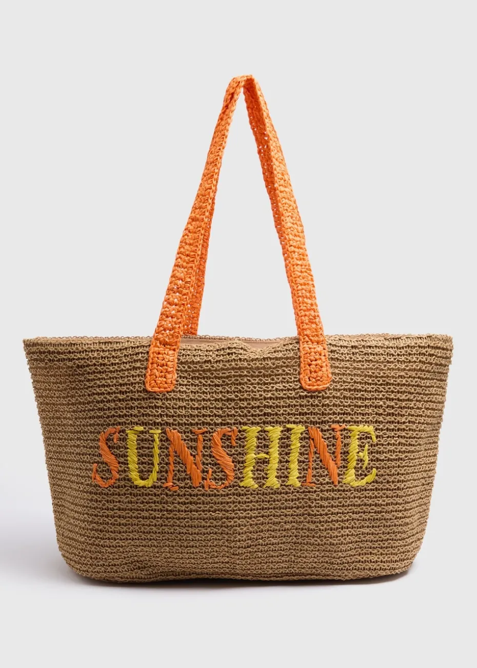Natural Sunshine Beach Bag