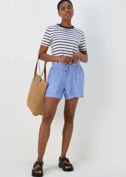 Navy & White Modern Stripe T-Shirt