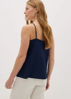 Navy Cami Top