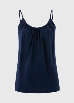 Navy Cami Top
