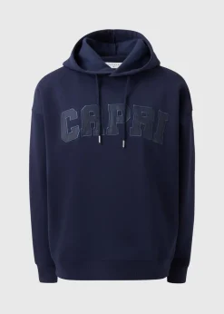 Navy Capri Hoodie