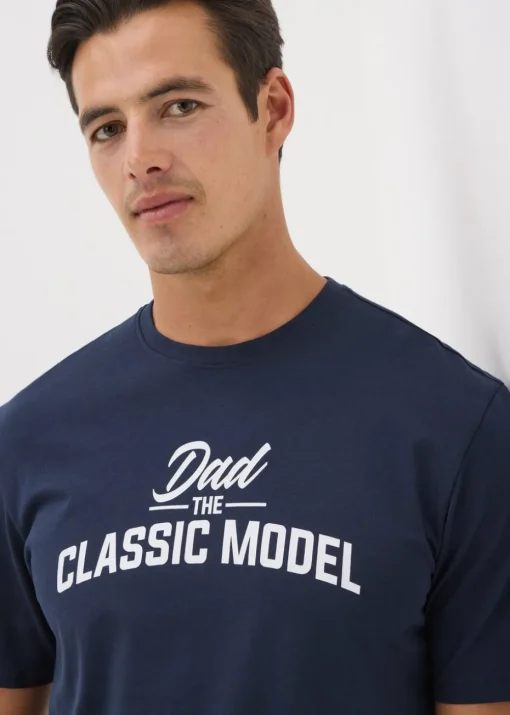Navy Dad The Classic Model T-Shirt