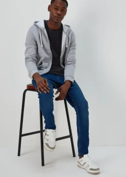 Navy Essential Crew Neck T-Shirt