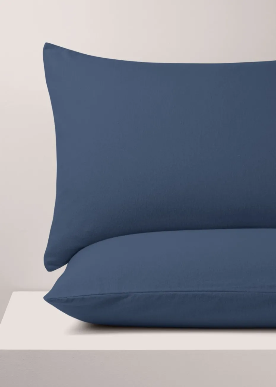 Navy Extra Deep Bed Sheet (180 Thread Count)