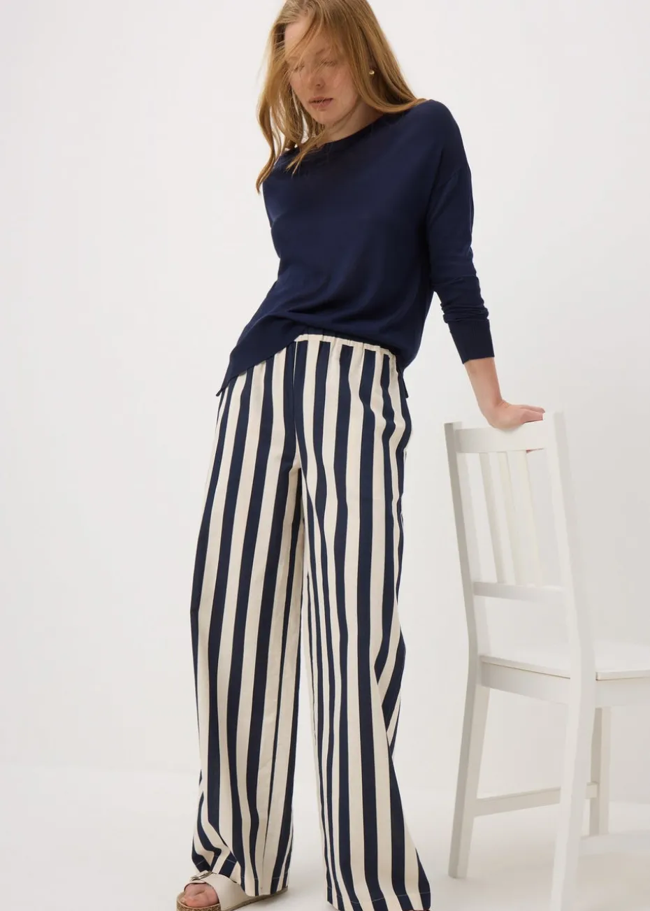 Navy Fine Gauge Long Sleeve Jumper