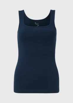 Navy Short Vest